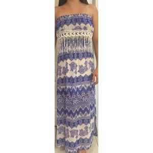Impressions maxi dress size S